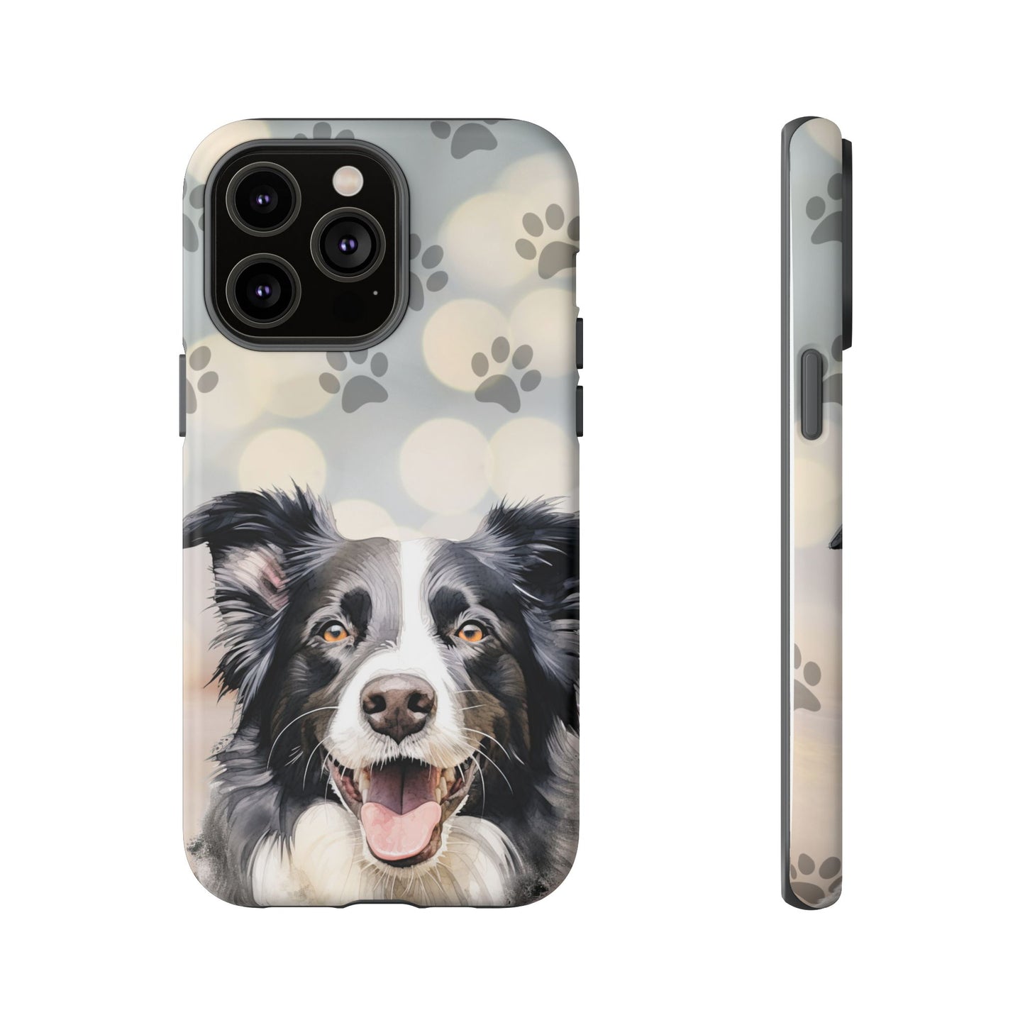 Border Collie Phone Case by Tough Cases (Apple iPhone, Samsung Galaxy, and Google Pixel)