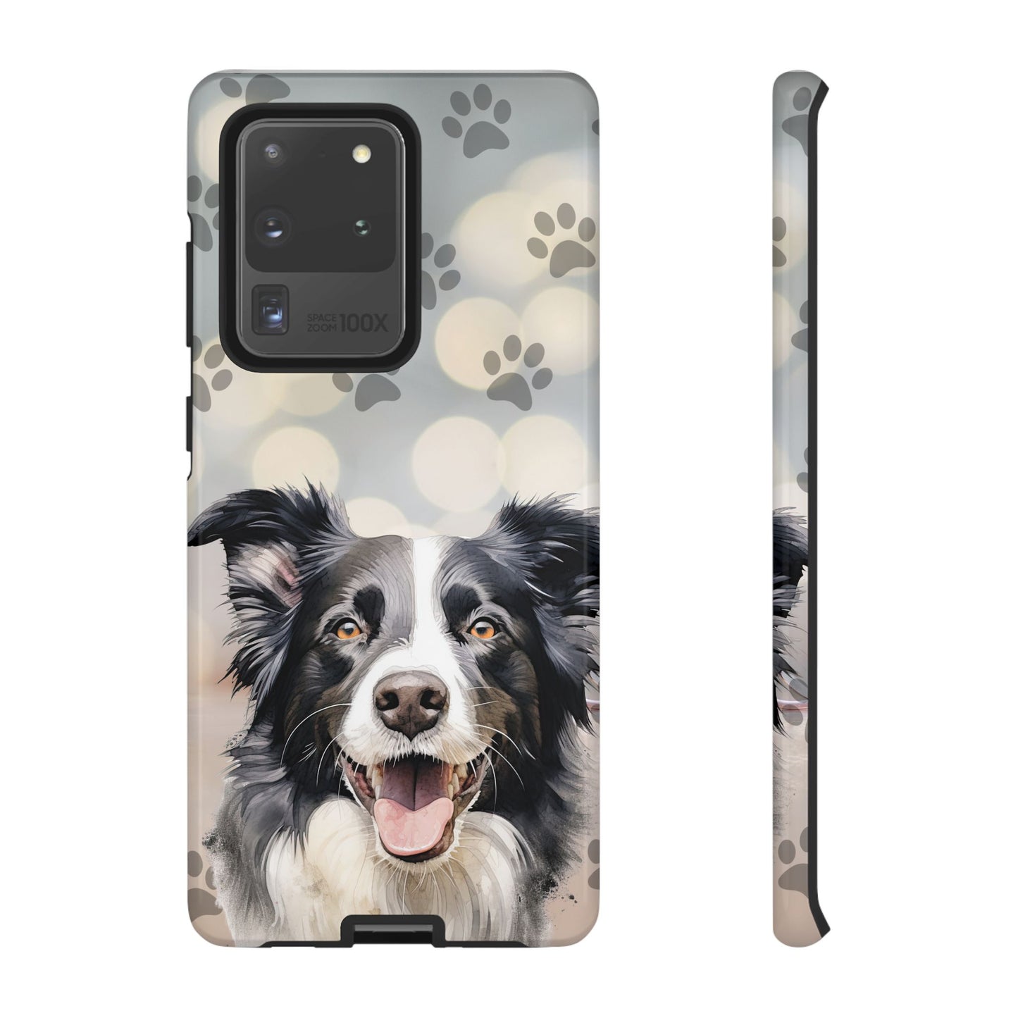 Border Collie Phone Case by Tough Cases (Apple iPhone, Samsung Galaxy, and Google Pixel)