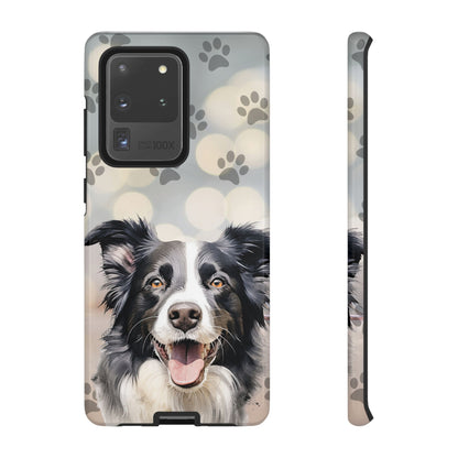 Border Collie Phone Case by Tough Cases (Apple iPhone, Samsung Galaxy, and Google Pixel)