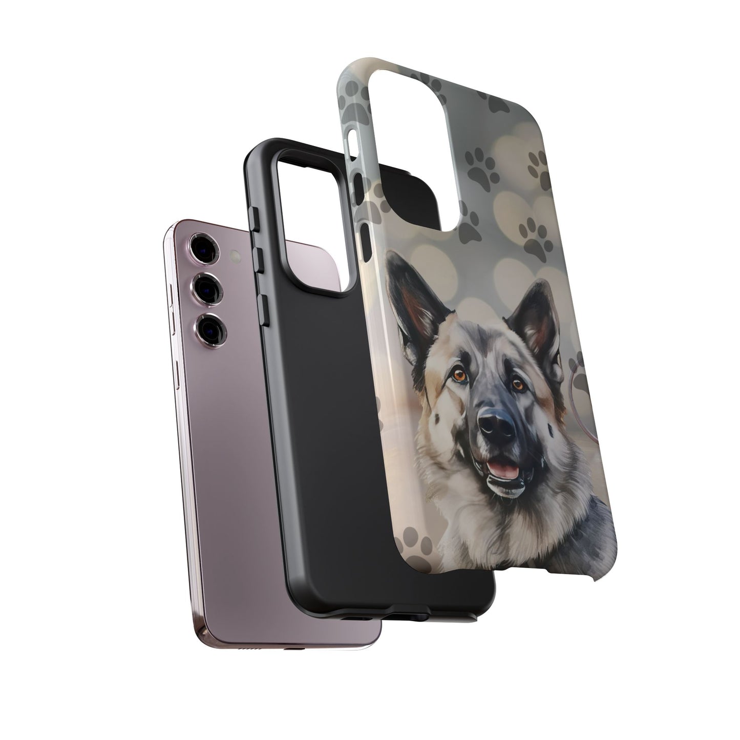 Norwegian Elkhound by Tough Cases (Apple iPhone, Samsung Galaxy, and Google Pixel)