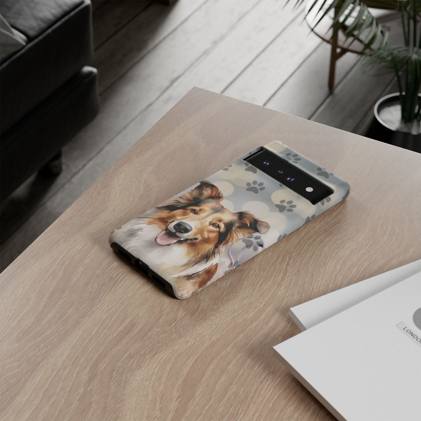 Collie Phone Case by Tough Cases (Apple iPhone, Samsung Galaxy, and Google Pixel)
