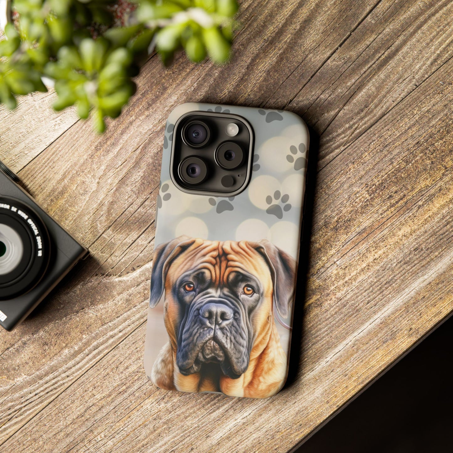 Bull Mastiff Phone Case by Tough Cases (Apple iPhone, Samsung Galaxy, and Google Pixel)