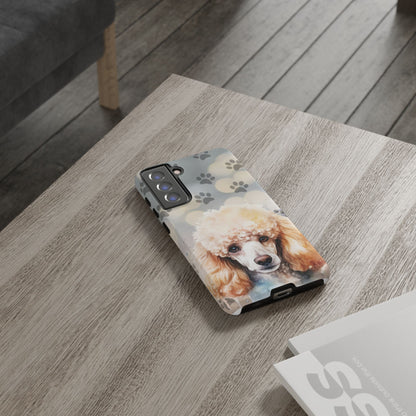 Poodle Phone Case by Tough Cases (Apple iPhone, Samsung Galaxy, and Google Pixel )