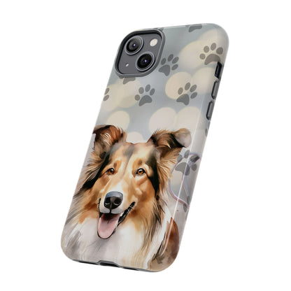 Collie Phone Case by Tough Cases (Apple iPhone, Samsung Galaxy, and Google Pixel)