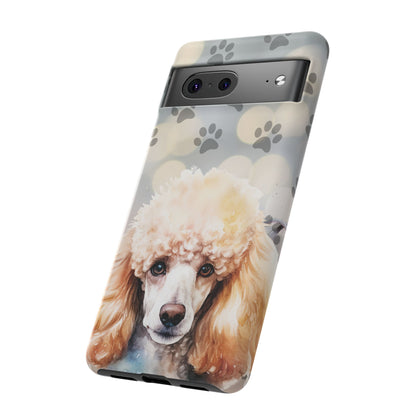 Poodle Phone Case by Tough Cases (Apple iPhone, Samsung Galaxy, and Google Pixel )