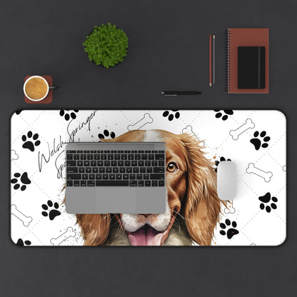 Welsh Springer Spaniel Desk Mat
