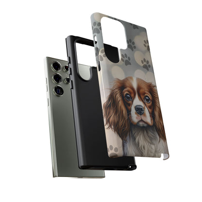 Cavalier King Charles Spaniel phone case by Tough Cases (Apple iPhone, Samsung Galaxy, and Google Pixel)