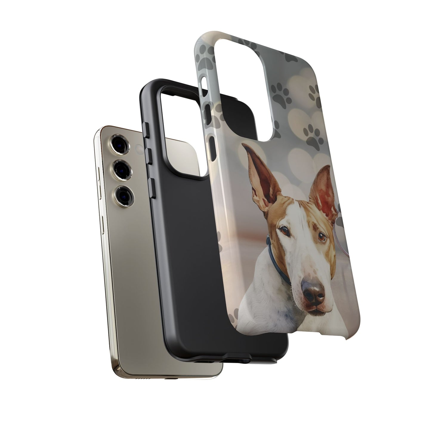 Bull Terrier Phone Case by Tough Cases (Apple iPhone, Samsung Galaxy, and Google Pixel)