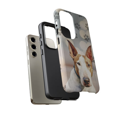 Bull Terrier Phone Case by Tough Cases (Apple iPhone, Samsung Galaxy, and Google Pixel)