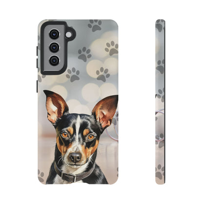 Rat Terrier by Tough Cases a (Apple iPhone, Samsung Galaxy, and Google Pixel)