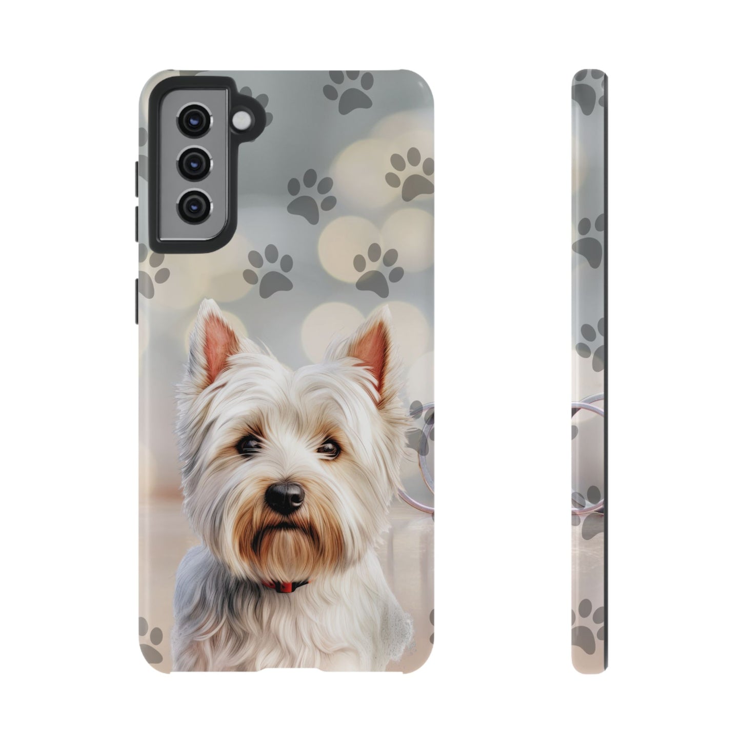 West Highland White Terrier by Tough Cases (Apple iPhone, Samsung Galaxy, and Google Pixel)