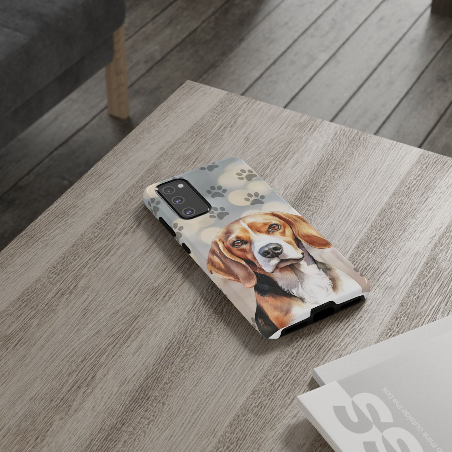 Beagle Phone Case by Tough Cases (Apple iPhone, Samsung Galaxy, and Google Pixel) Beagle