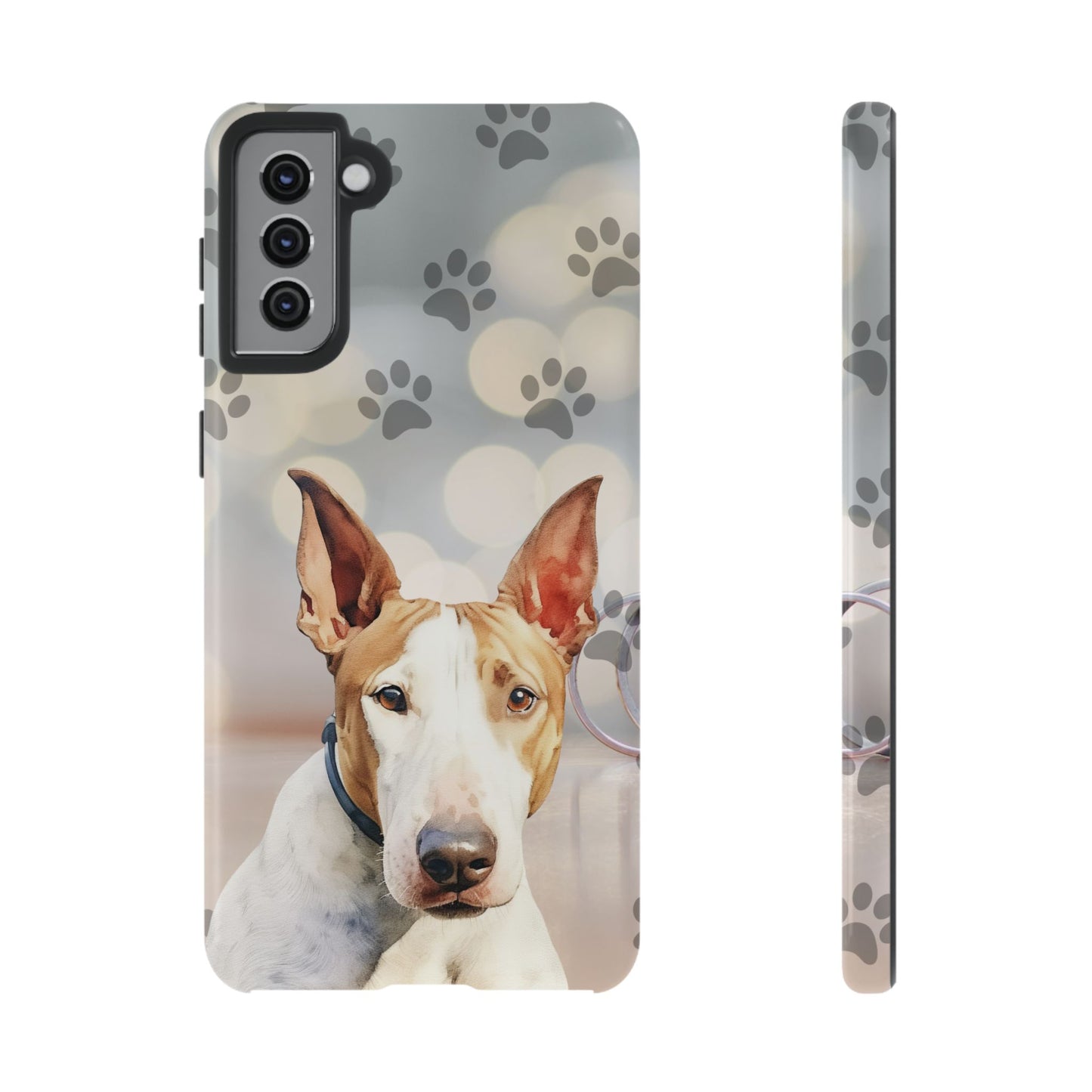 Bull Terrier Phone Case by Tough Cases (Apple iPhone, Samsung Galaxy, and Google Pixel)