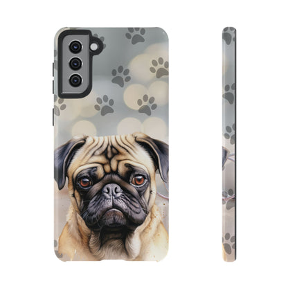 Pug Phone Case by Tough Cases (Apple iPhone, Samsung Galaxy, and Google Pixel)