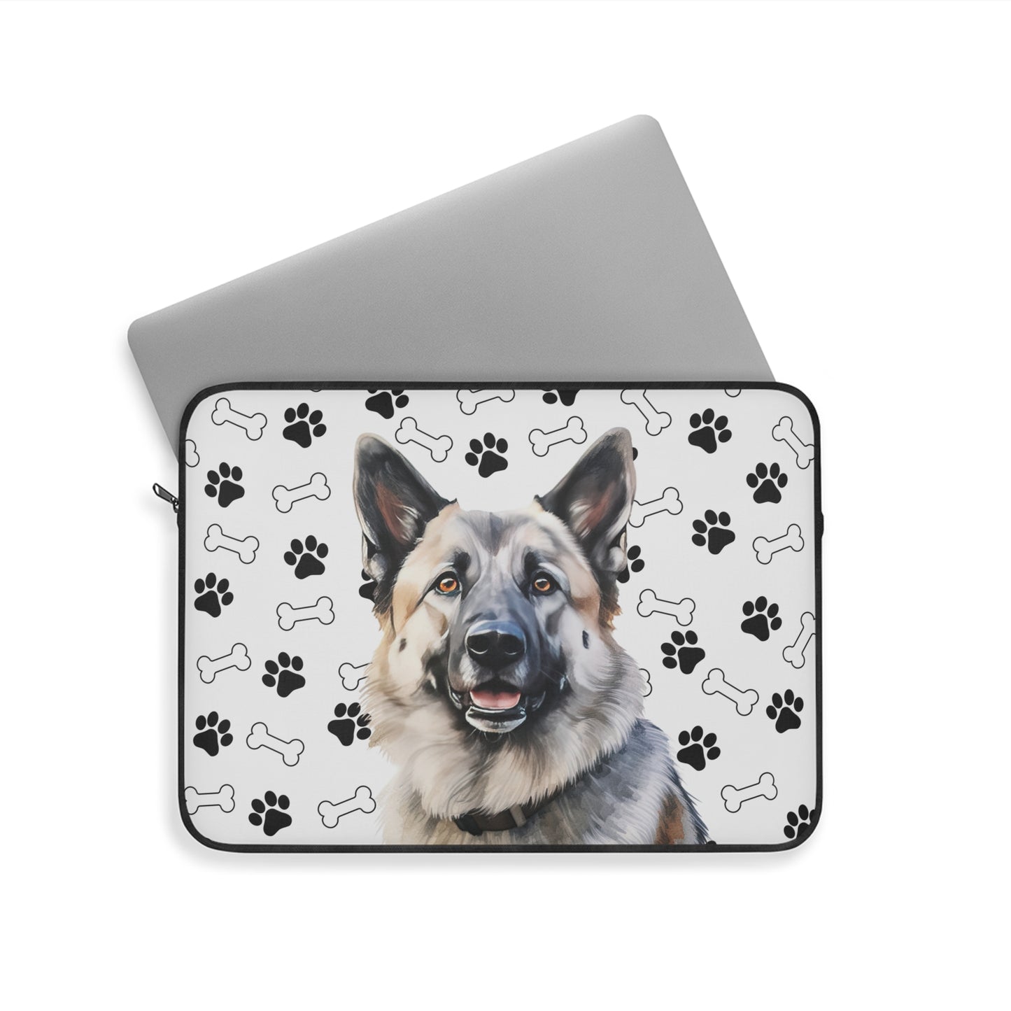Norwegian Elkhound Laptop Sleeve