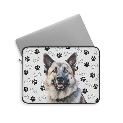 Norwegian Elkhound Laptop Sleeve
