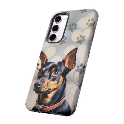 Miniature Pinscher by Tough Cases (Apple iPhone, Samsung Galaxy, and Google Pixel)