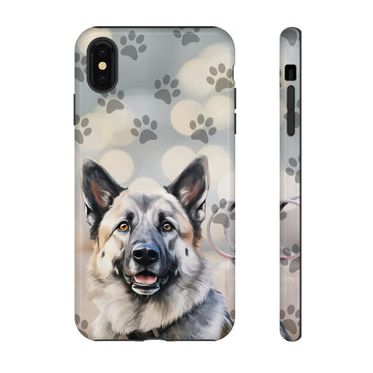 Norwegian Elkhound by Tough Cases (Apple iPhone, Samsung Galaxy, and Google Pixel)