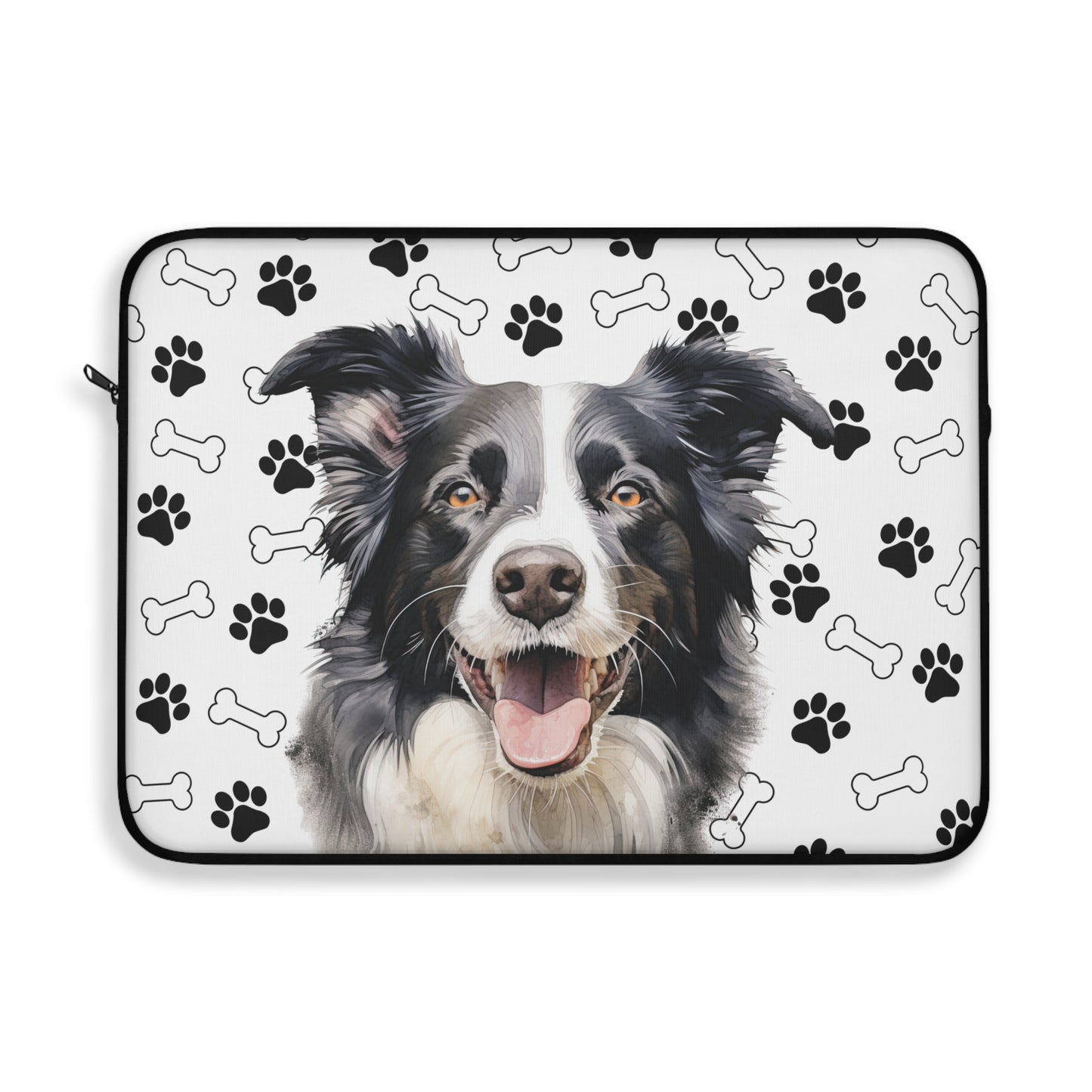 Border Collie Laptop Sleeve