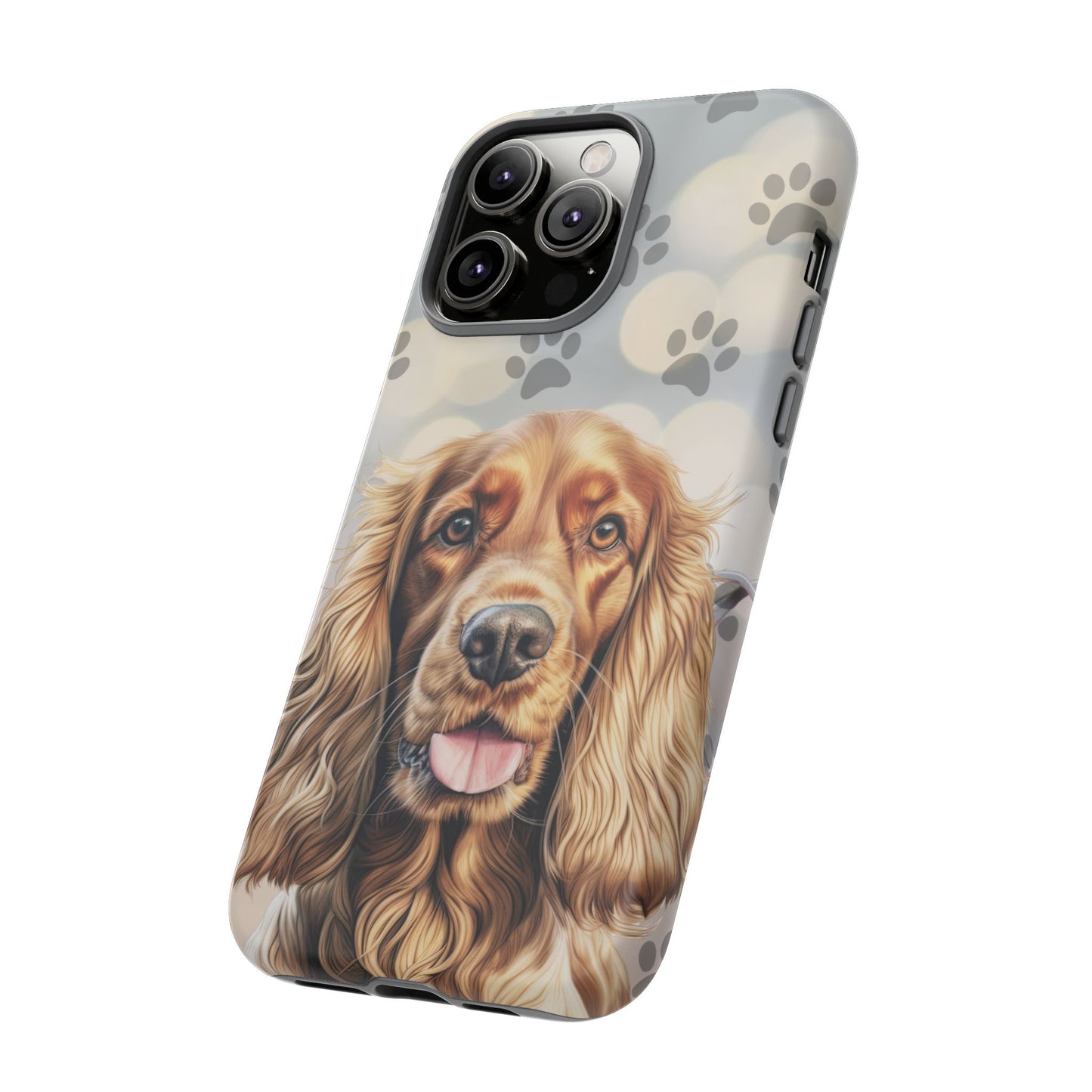 Cocker Spaniel Phone Case by Tough Cases (Apple iPhone, Samsung Galaxy, and Google Pixel)