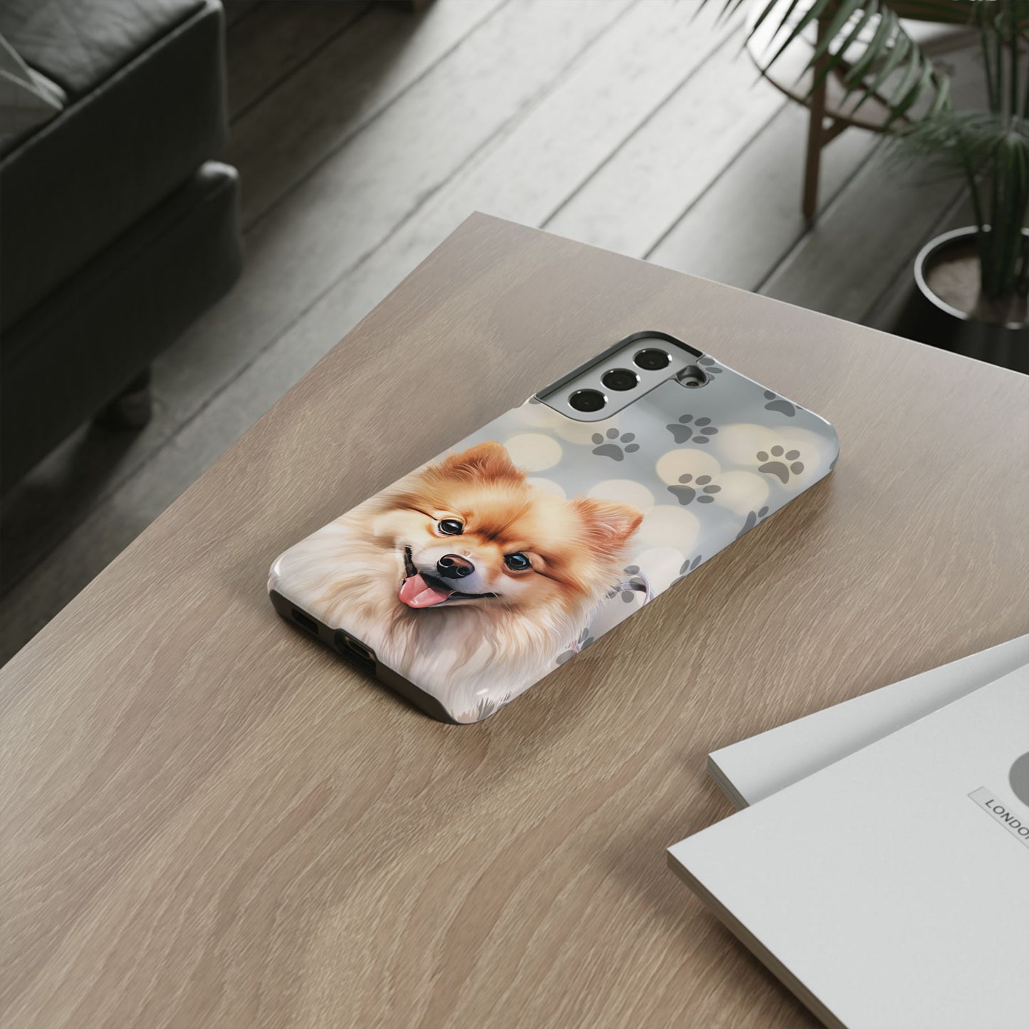 Pomeranian by Tough Cases (Apple iPhone, Samsung Galaxy, and Google Pixel)