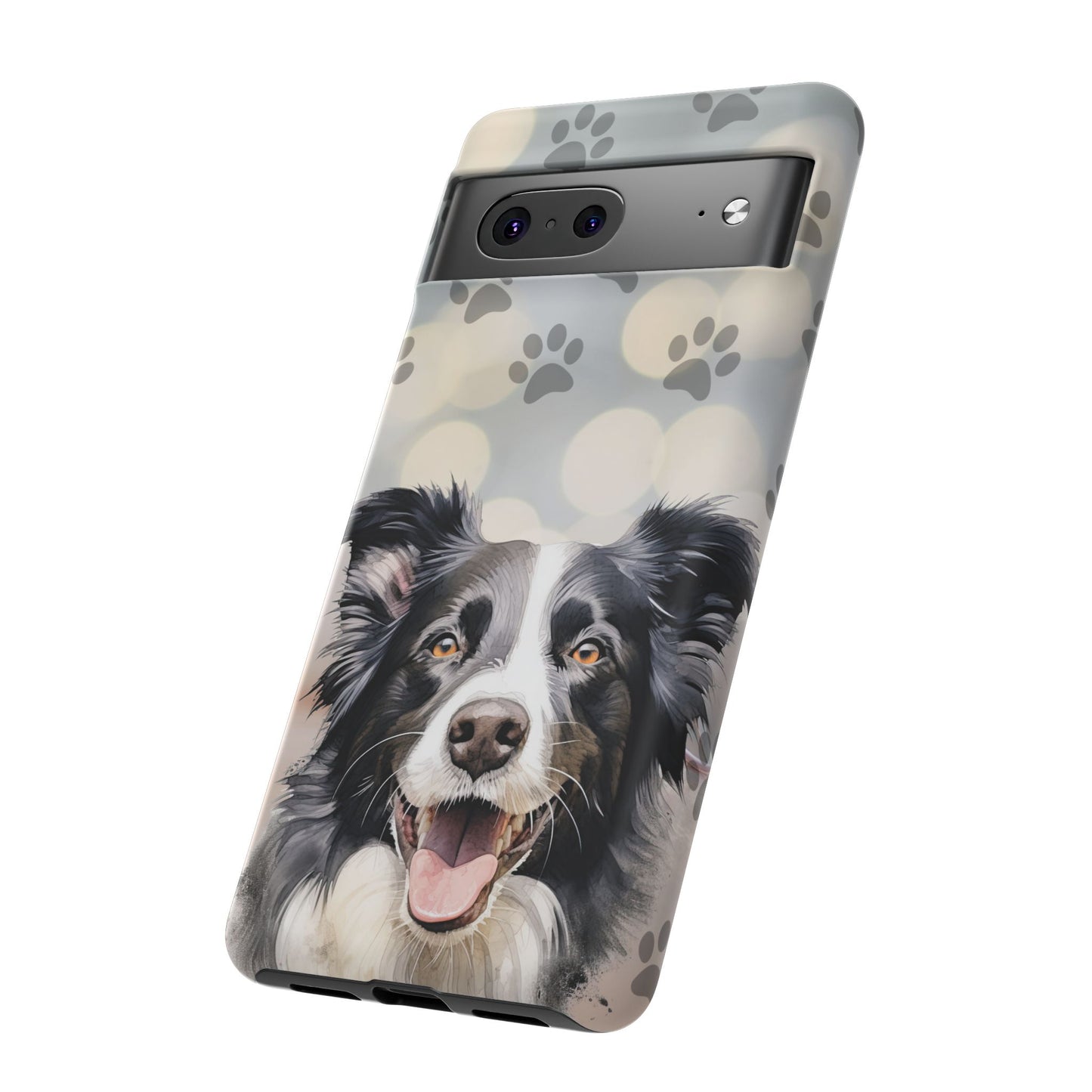 Border Collie Phone Case by Tough Cases (Apple iPhone, Samsung Galaxy, and Google Pixel)