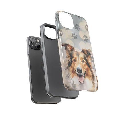 Collie Phone Case by Tough Cases (Apple iPhone, Samsung Galaxy, and Google Pixel)