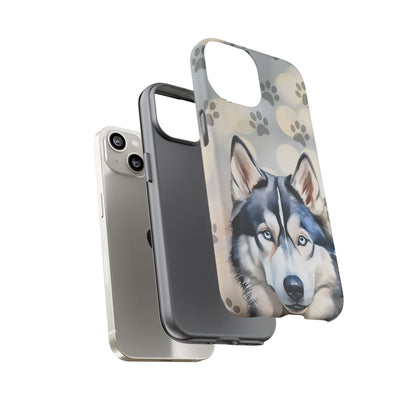 Siberian Husky Phone Cases by Tough Cases (Apple iPhone, Samsung Galaxy, and Google Pixel)
