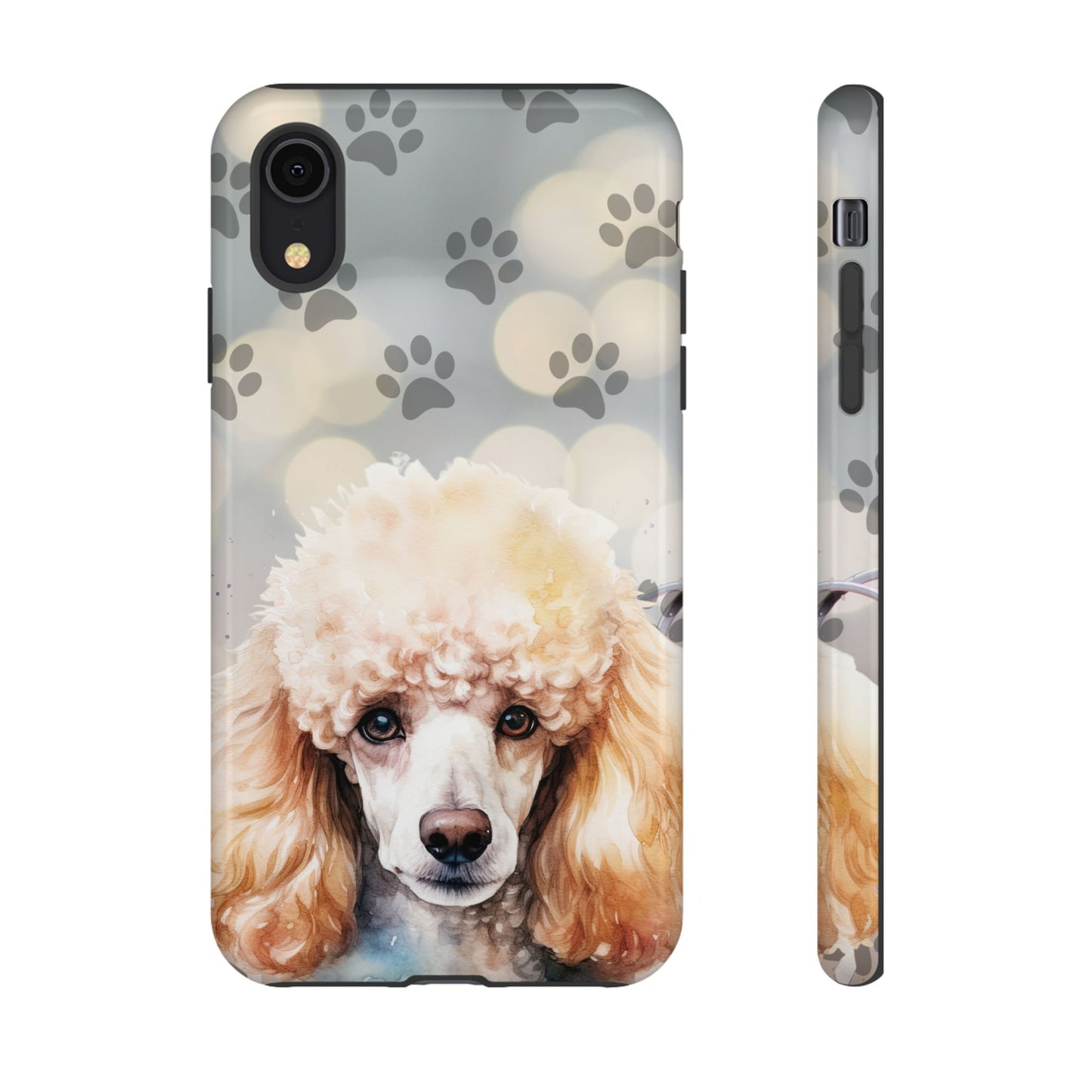 Poodle Phone Case by Tough Cases (Apple iPhone, Samsung Galaxy, and Google Pixel )