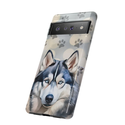 Siberian Husky Phone Cases by Tough Cases (Apple iPhone, Samsung Galaxy, and Google Pixel)