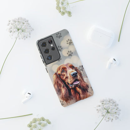 Irish Setter Phone Case by Tough Cases (Apple iPhone, Samsung Galaxy, and Google Pixel)