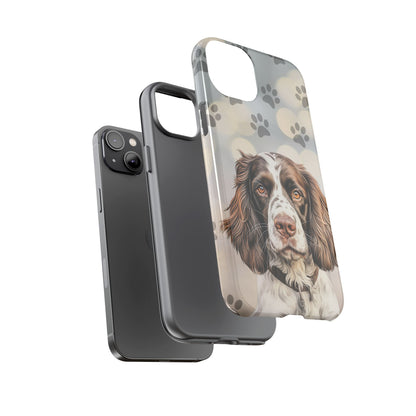 English Springer Spaniel Phone Case by Tough Cases (Apple iPhone, Samsung Galaxy, and Google Pixel)
