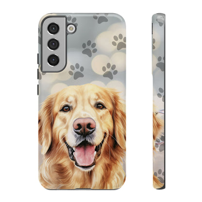 Golden Retriever Phone Case by Tough Cases (Apple iPhone, Samsung Galaxy, and Google Pixel)