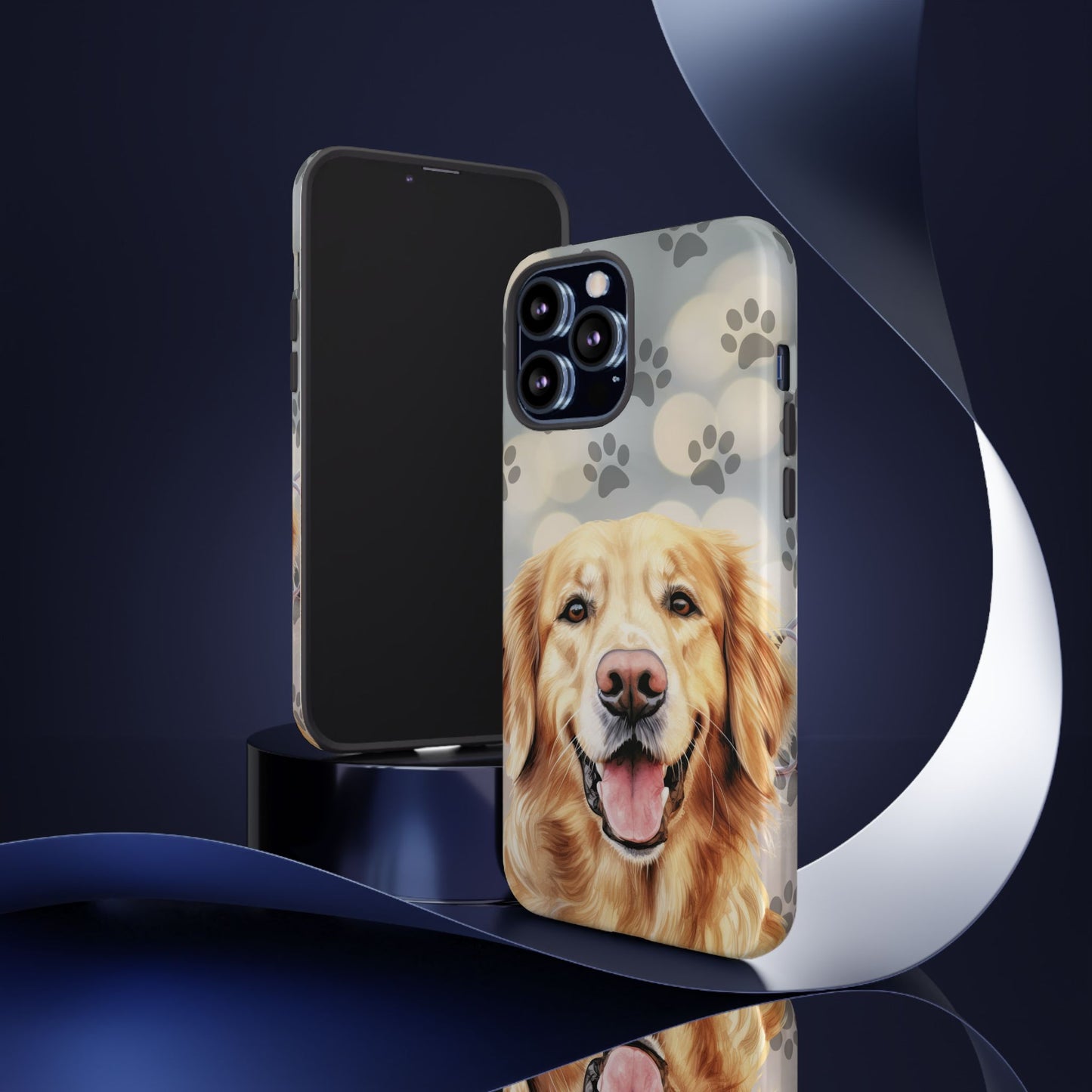 Golden Retriever Phone Case by Tough Cases (Apple iPhone, Samsung Galaxy, and Google Pixel)