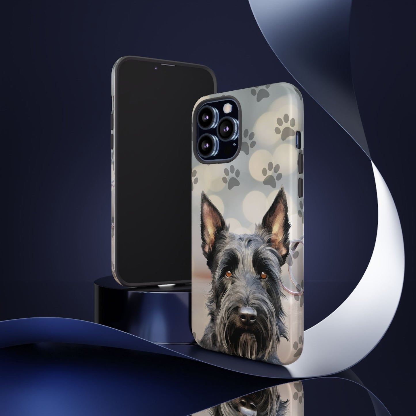 Scottish Terrier by Tough Cases (Apple iPhone, Samsung Galaxy, and Google Pixel)