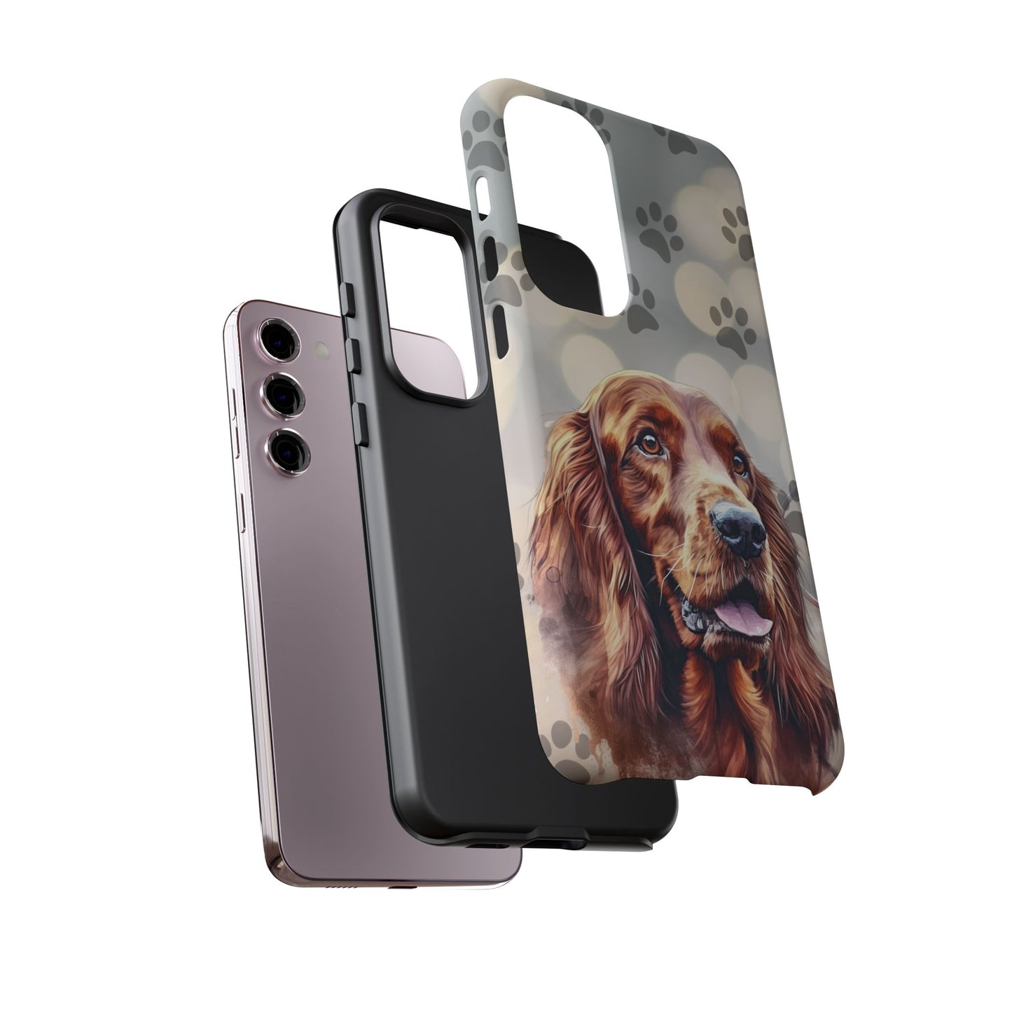 Irish Setter Phone Case by Tough Cases (Apple iPhone, Samsung Galaxy, and Google Pixel)