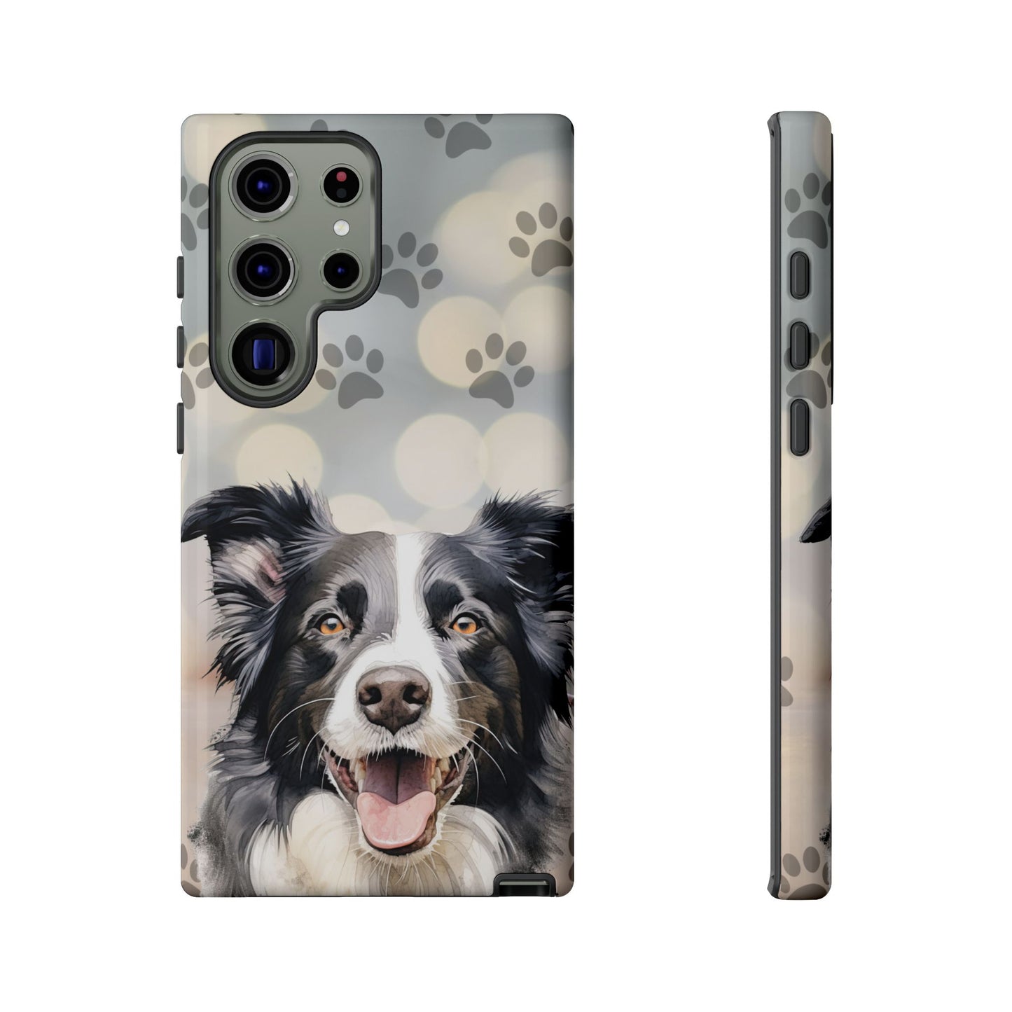 Border Collie Phone Case by Tough Cases (Apple iPhone, Samsung Galaxy, and Google Pixel)