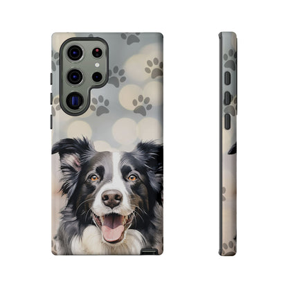 Border Collie Phone Case by Tough Cases (Apple iPhone, Samsung Galaxy, and Google Pixel)