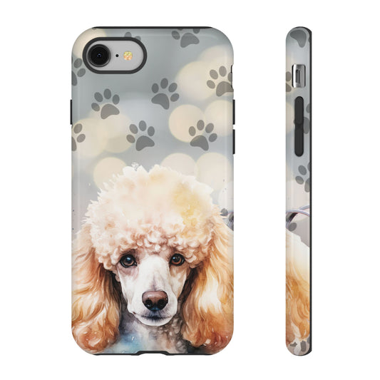 Poodle Phone Case by Tough Cases (Apple iPhone, Samsung Galaxy, and Google Pixel )