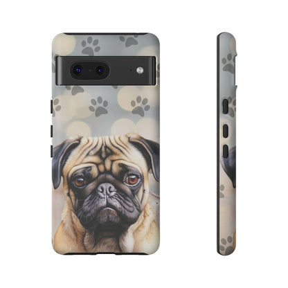 Pug Phone Case by Tough Cases (Apple iPhone, Samsung Galaxy, and Google Pixel)