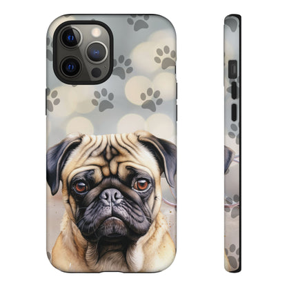 Pug Phone Case by Tough Cases (Apple iPhone, Samsung Galaxy, and Google Pixel)