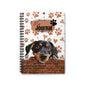 Austrian Black and Tan Hound Spiral Notebook - Ruled Line
