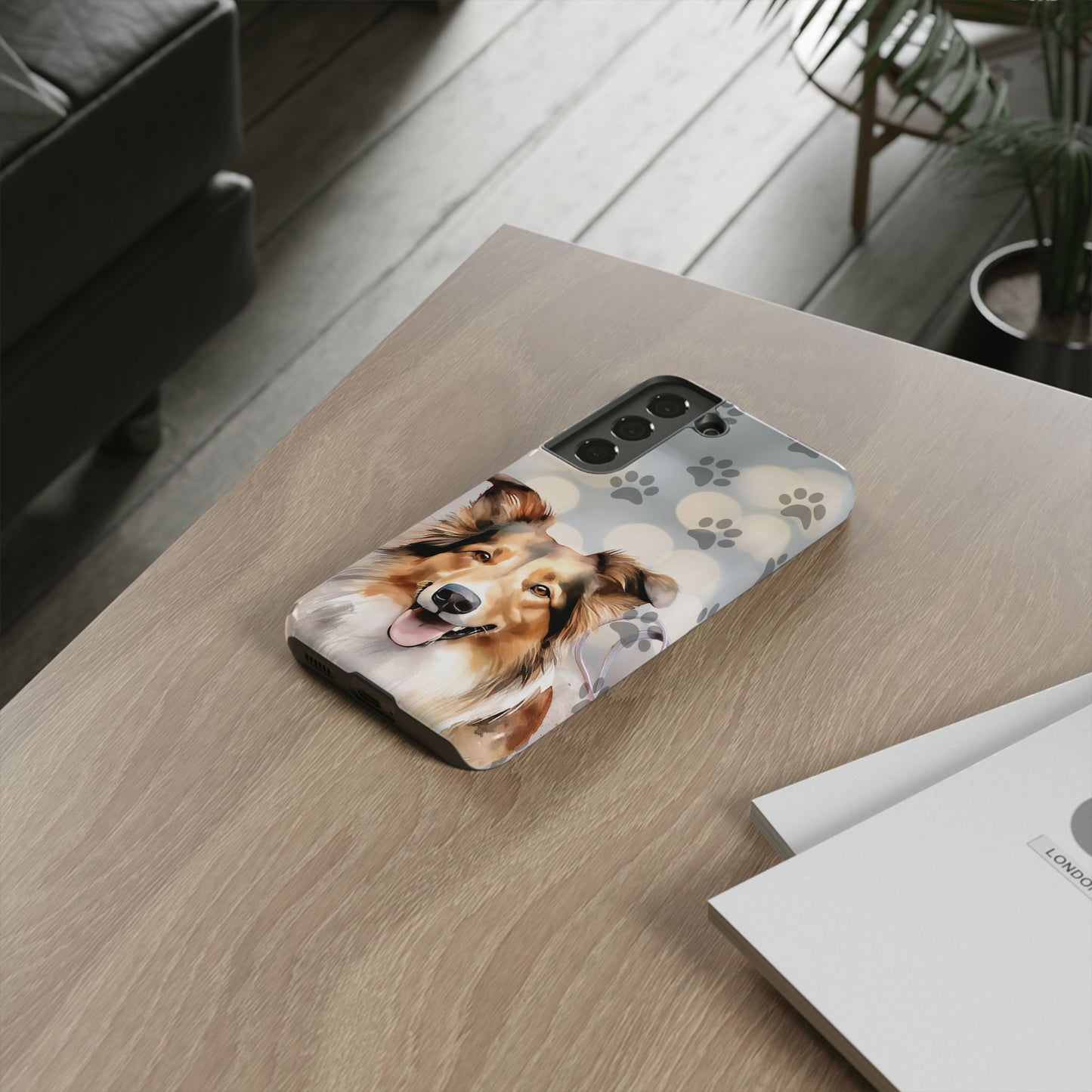 Collie Phone Case by Tough Cases (Apple iPhone, Samsung Galaxy, and Google Pixel)