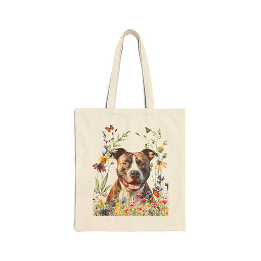American Staffordshire Terrier Dog Tote Bag