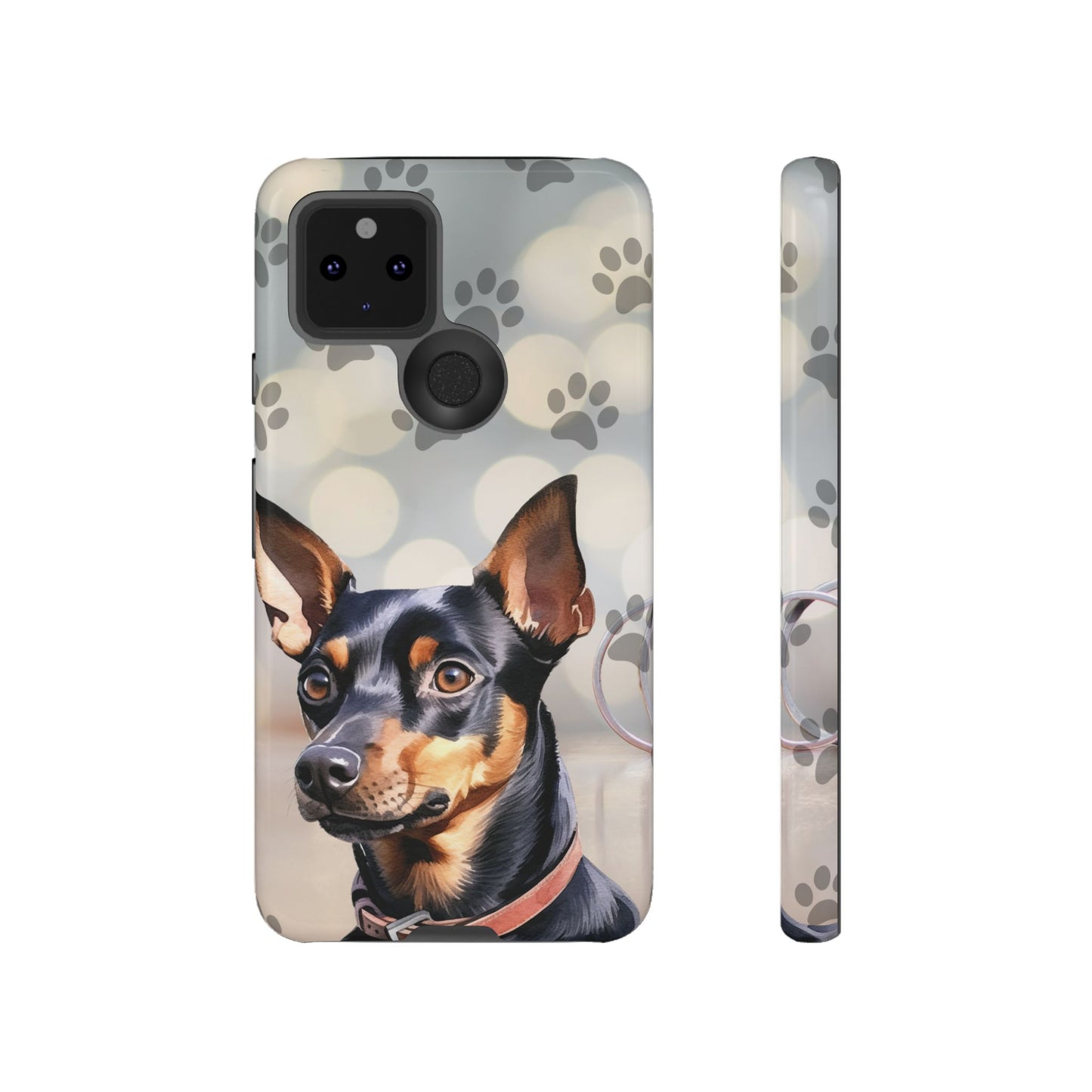 Miniature Pinscher by Tough Cases (Apple iPhone, Samsung Galaxy, and Google Pixel)