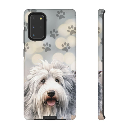 Old English Sheepdog by Tough Cases (Apple iPhone, Samsung Galaxy, and Google Pixel devices)