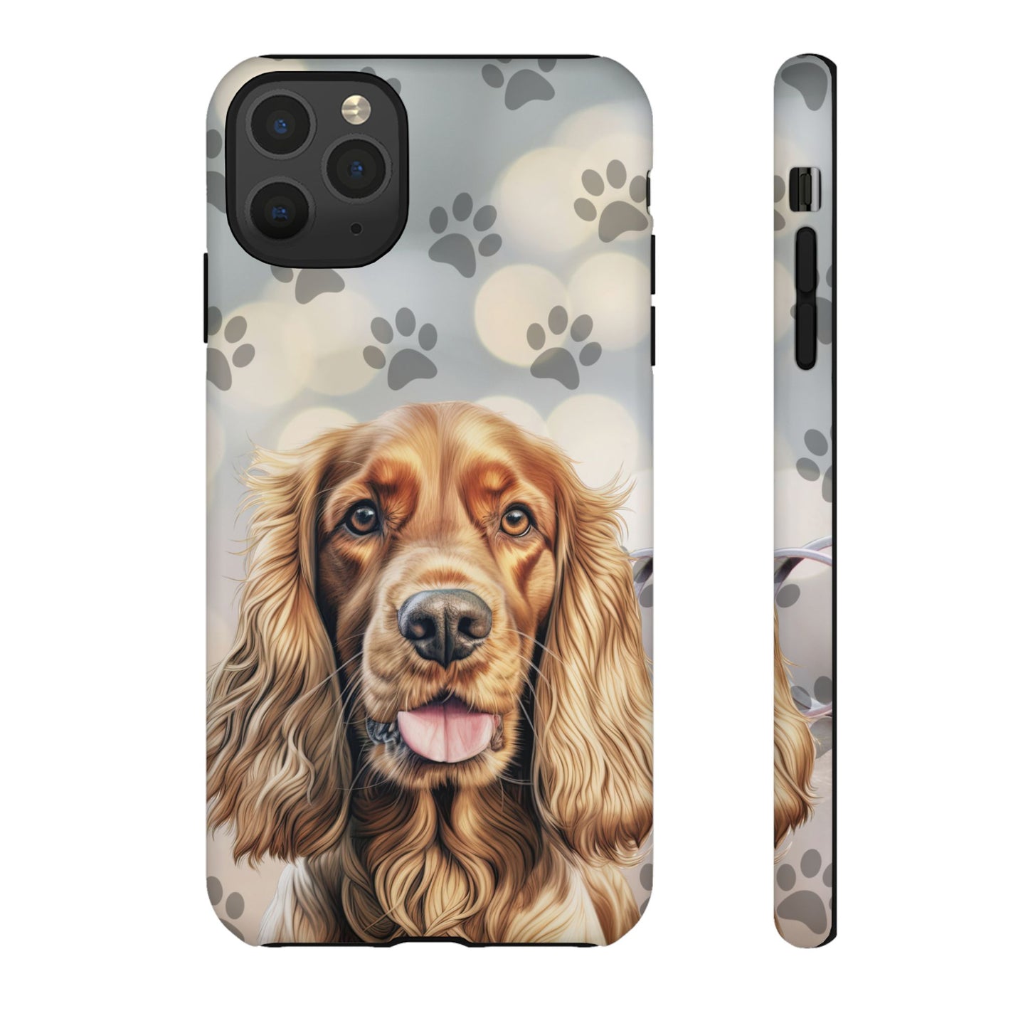 Cocker Spaniel Phone Case by Tough Cases (Apple iPhone, Samsung Galaxy, and Google Pixel)