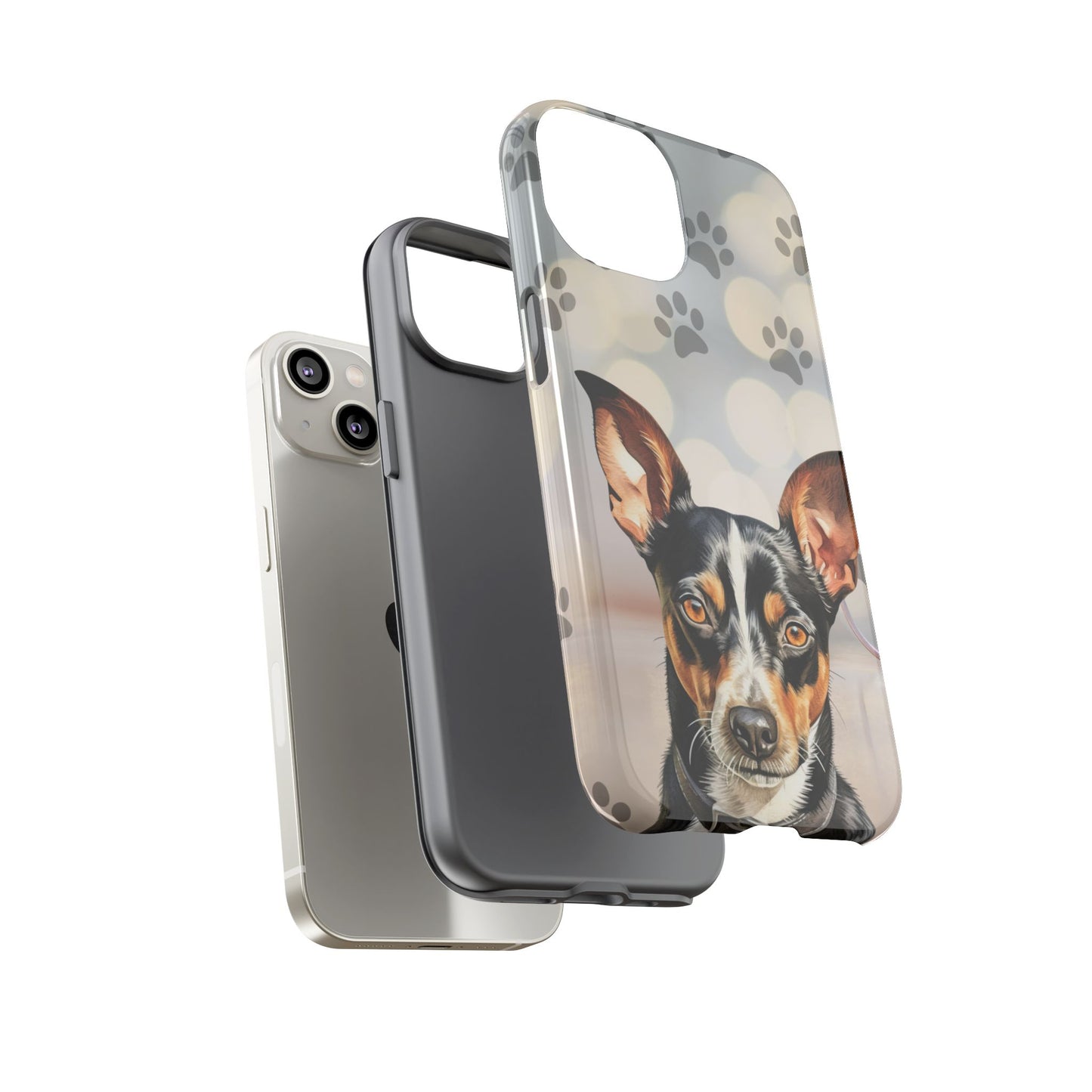 Rat Terrier by Tough Cases a (Apple iPhone, Samsung Galaxy, and Google Pixel)