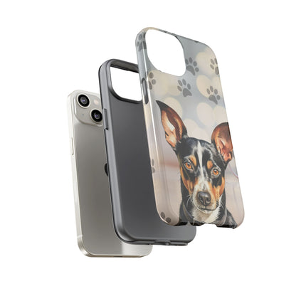 Rat Terrier by Tough Cases a (Apple iPhone, Samsung Galaxy, and Google Pixel)