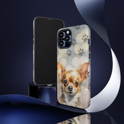 Chihuahua phone case by Tough Cases (Apple iPhone, Samsung Galaxy, and Google Pixel)